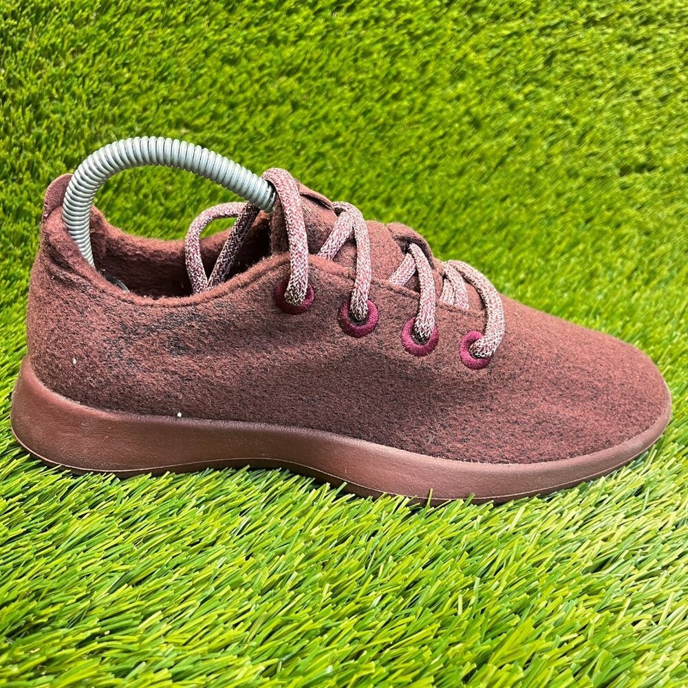 Allbirds Wool Runners Berry Red Womens Size 8 Athletic‎ Running Shoes Sneakers
